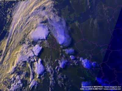 Meteosat 9 (MSG2) - 25.5.2009 - 18:00 UT