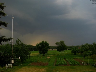 Webkamera na klimatologické stanici ČHMÚ v Dyjákovicích u Znojma - 06. 06. 2009 - 16:05 UTC